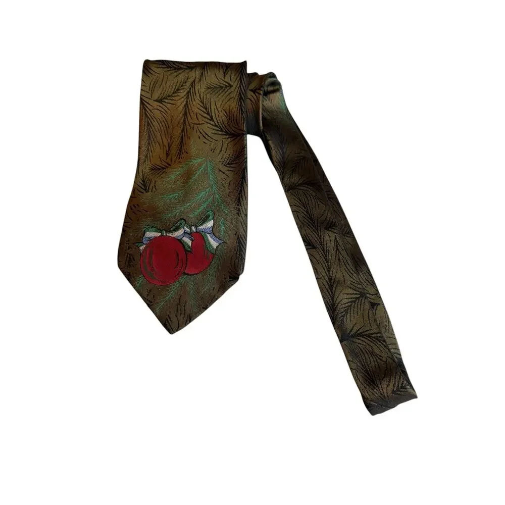 Moschino Cravatte Christmas Silk Tie